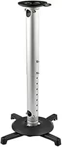 Startech Universal Ceiling Projector Mount Up To 33lb/15kg (projceilmnt2) - Height Adjustable/Extendable Pole Mount 5-22.7" From Ceiling, 33lb (15kg), Tilt/Rotate, Hanging With Bracket