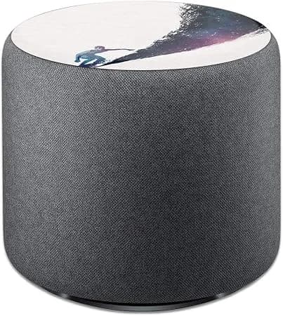Mightyskins Skin Compatible With Amazon Echo Sub - Surfing The Universe - Protective, Durable, And Unique Vinyl Decal Wrap Cover - Easy To Apply, Remove, And Change Styles - Made In The Usa