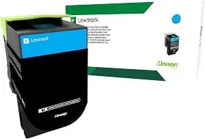 Lexmark 70c10c0 Cyan Return Program Toner - Office Document Printing With 1000 Page Yield And Genuine Lexmark Reliability