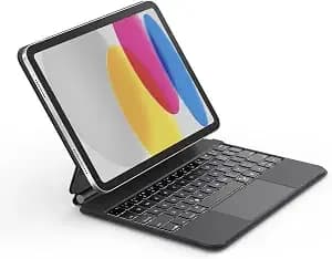 Belkin Magnetic Keyboard Folio Case Ipad 10th Generation - Protective Case, Magnetic Attachment, Tablet Keyboard, Adjustable Stand, Classroom, Travel