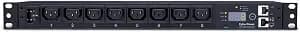 Cyberpower pdu15mhviec8fnet Monitored Pdu, 200-240v/15a, 8 Outlets, 1u Rackmount