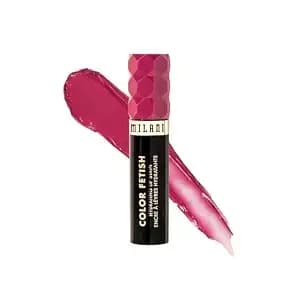 Milani Color Fetish Lip Stain Long Lasting Waterproof - 140 Pink About It - Pigment-Rich Lip Stain With Up To 8hrs Of Hydration, Comfort & Stain Power. Vegan & Cruelty-Free. Made In Korea.