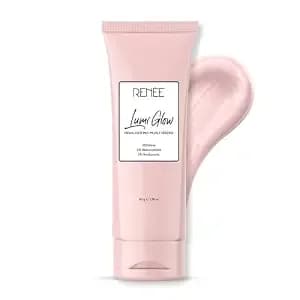 Renee Lumi Glow Highlighting Moisturizer, Enriched With 3% Niacinamide & 1% Hyaluronic Acid, Prevents Photoaging & Uv Damage, Reduces Pigmentation, Fine Lines & Wrinkles, Non-Sticky Glowing Skin - Enriched With 3% Niacinamide & 1% Hyaluronic Acid, Prevent