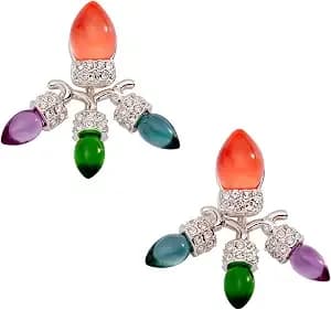 Alex And Ani Light Bulb Jacket Earrings