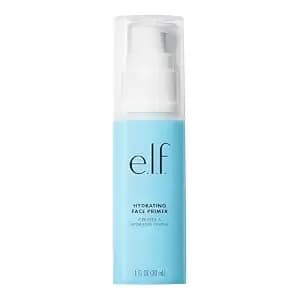 E.L.F. Hydrating Face Primer, Moisturizing Makeup Base, Smooths Pores & Fine Lines, Long-Lasting Wear, Preps Skin For Foundation Application, Large