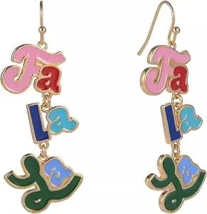 Hallmark Fa La La Linear Earrings