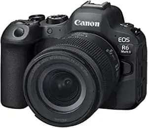Canon Eos r6 Mark Ii Mirrorless Camera rf24-105mm f4-7.1 Is Stm Lens Kit, Full-Frame Hybrid Camera, 24.2 Megapixel Cmos Sensor, Photo And Video Capabilities, Black - 24.2 Megapixel Cmos Sensor, Full-Frame Hybrid, Video Capabilities, Lens Kit