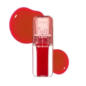 Etude Dear Darling Oil Tint, #4 Sweet Apple, Hydrating Lip Oil, 0.14 Fl Oz - Hydrating Lip Oil Tint And Lip Gloss For Dry Lips; Smooth Non-Sticky Shine, Moisturizing Color And Comfortable Wear.