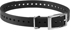 Garmin 3/4-Inch Black Collar Strap For Garmin Delta Series