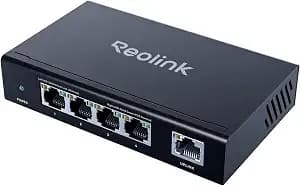 Reolink Poe Switch With Stability 4+1-Port And High Speed Rla-ps1e