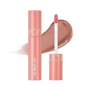 Rom&Nd Juicy Lasting Tint #36 Peach Honey B - Natural Nude Glossy Lip Stain - Non-Sticky K-Beauty Lip Tint For Daily Wear