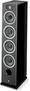 Focal Omada N°3 3-Way Floorstanding Speaker With Powerful Dynamics (Black High Gloss)