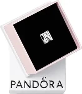 Pandora Letter N Alphabet Charm - Compatible Moments Bracelets - Jewelry For Women - Gift For Women In Your Life - Made With Sterling Silver