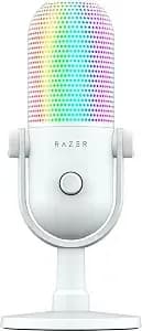 Razer Seiren v3 Chroma Rgb, Stream & Game Reactive, Usb Microphone, White