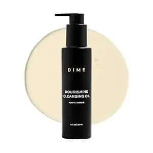 Dime Beauty Nourishing Cleansing Oil - 2-In-1 Cleanser & Makeup Remover With Meadowfoam, Jojoba & Elderberry Oil, Hydrating Oil Face Wash For All Skin Types, 4 Oz / 120 Ml