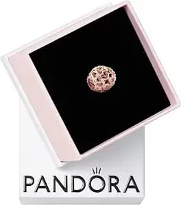 Pandora Jewelry Open Your Heart Rose Charm, No Box