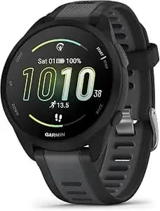 Garmin Forerunner 165, g010-n2863-20 Gps, Black/Slate Grey, Ww (Renewed)