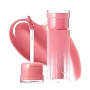 2an Glaze Bouncing Tint 02 Rosy Mocha – Lightweight, Moisturizing Lip Tint With High-Shine Finish, Smooth, Light Plumping, Comfortable Wear, Korean Makeup (0.16 Oz)