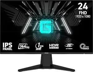 Msi g242l e14 24-Inch 1920 X 1080 (Fhd) Gaming Monitor, 144hz, Amd Freesync, Hdmi, Displayport, Vesa, Tilt, Height Adjustable, Speaker, 1ms, Black
