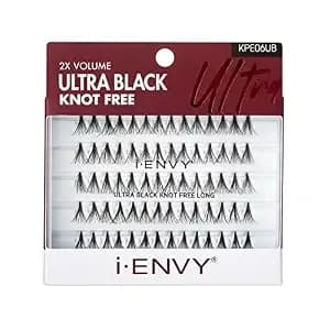 I-Envy Kiss Premium Knot Free 70 Individual Lashes (Ultra Black)