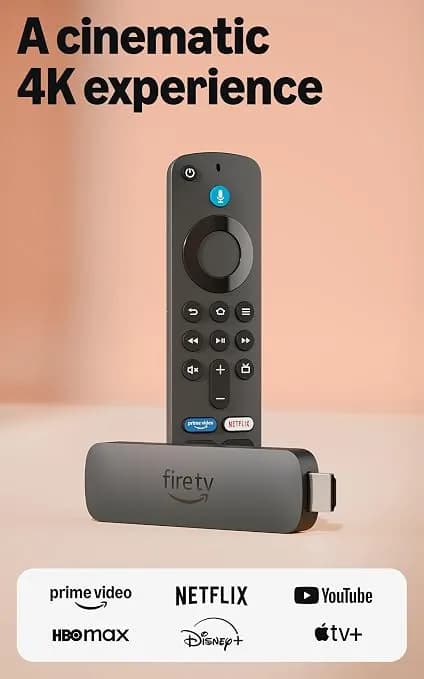 Amazon Fire Tv Stick 4k Plus (Newest Model) With Ai-Powered Fire Tv Search, Wi-Fi 6, Stream Hundreds Of Thousands Of Movies And Shows, Free & Live Tv, Find Shows Faster With Alexa+