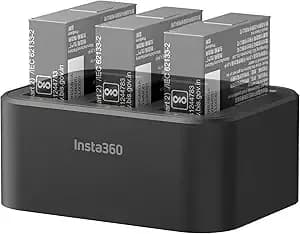 insta360 Fast Charging Hub For Ace And Ace Pro/Pro 2 Action Cameras Batteries