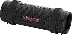 Lg Xboom Grab Core By Will.I.Am, Portable Outdoor Bluetooth Speaker For Sports And Athletes, Up To 19 Hours, ip67 Dust And Water Resistant, Adjustable Carrying Straps. Perfect For Biking And Hiking