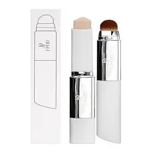 2-In-1 Foundation Stick Concealer With Soft Brush Head, Moisturizing Long-Lasting Makeup, Creamy Smooth Texture For Even Skin Tone (02#)