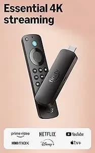 Amazon Fire Tv Stick 4k Select (Newest Model), Start Streaming In 4k, Ai-Powered Search, And Free & Live Tv, Find Shows Faster With Alexa+