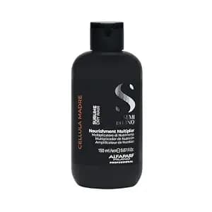 Alfaparf Milano Semi Di Lino Cellula Madre Nourishing Multiplier - Argan Plant Stem Cells For Hair - Dry Hair Treatment - Color Protection - Adds Brilliant Shine - Lightweight (5.07 Fl Oz)