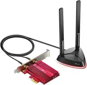 Tp-Link Wifi 6 Pcie Wifi Card For Pc, ax3000 Dual Band With Magnetized Base - Up To 2400mbps, Bluetooth 5.3, 802.11 Ax Wireless Adapter, Mu-Mimo, Low Latency, Support win11,10 (64bit) - Archer tx3000e
