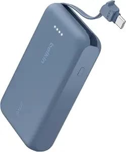 Belkin 10000mah 20w Usb C Power Bank, Portable Charger For Iphone & Ipad - Fast Charging, Integrated Usb C Cable, Eatra Usb C Port, Iphone 17, Ipad, Samsung Galaxy s26, Charge 2 Devices
