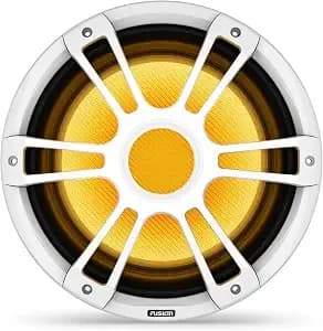 Garmin Fusion® Signature Series 3i Marine Subwoofers, 12" 1400-Watt Crgbw Sports White Marine Subwoofer