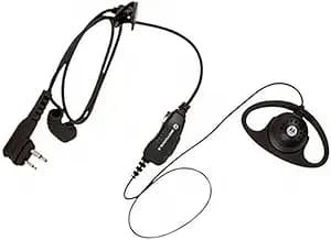 Motorola hkln4599 Original D-Style Earpiece With In-Line Microphone And Ptt, 3.5mm Audio Jack