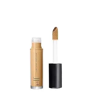 E.L.F. 16hr Camo Concealer, Full Coverage, Matte Finish Under-Eye & Blemish Corrector, Hydrating Formula, 16-Hour Crease-Resistant Wear, Medium Sand