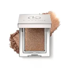 K'Apeine Glitter Eyeshadow, Single Eyeshaow Palette Shimmer Highlighter Metallic Eyeshade Professional Long-Lasting Waterproof Makeup Palette For Everyday Special Occasions (06# Brown)
