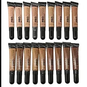 L.A. Girl Pc Pro Conceal High Definition Concealer Set Of Color gc971-988, All, 16 Ounce, (Pack Of 18)