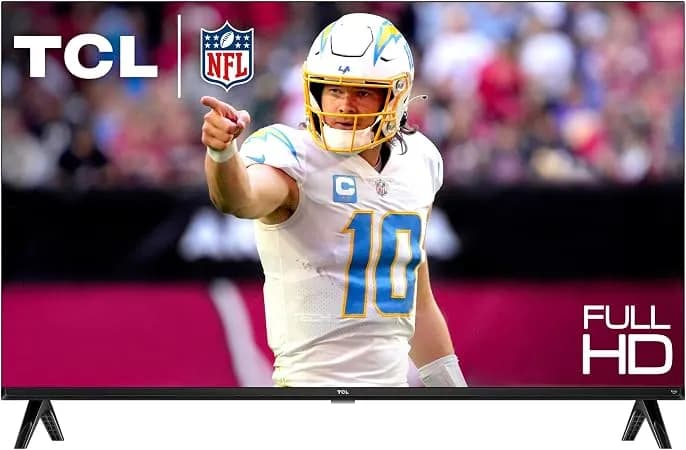Tcl 32-Inch Class s3 1080p Led Smart Tv With Fire Tv (32s350f, 2023 Model), Alexa Built-In, Apple Airplay Compatibility, Streaming Fhd Television,Black