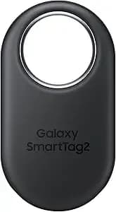 Samsung Galaxy smarttag2, Bluetooth Tracker, Smart Tag Gps Locator Tracking Device, Item Finder For Keys, Wallet, Luggage, Pets, Use W/ Phones And Tablets Android 11 Or Later, 2023, 1 Pack, Black