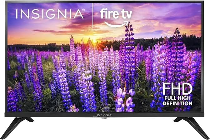 Insignia 40" Class f40 Series Led Full Hd Smart Fire Tv, Voice Remote With Alexa, Free & Live Tv