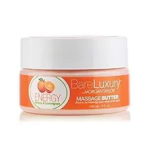 Morgan Taylor Bareluxury Mani/Pedi Energy Orange & Lemongrass Butter Jar 8oz