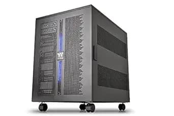 Thermaltake Core w200 Dual System Capable Extreme Water Cooling Xl-Atx Fully Modular/Dismantle Stackable Tt Certified Super Tower Computer Case Ca-1f5-00f1wn-00 Black