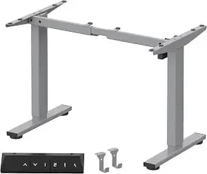 Flexispot en1 Height Adjustable Standing Desk Frame, Gray - Memory Controller, Electric Sit Stand Desk Base, Home And Office, Frame Only