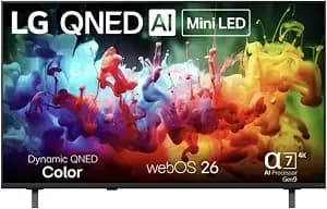 Lg 50qned75bua 50" Mini Led Smart Tv With 4k Ai Super Upscaling (2026)