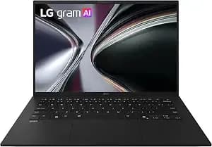 Lg Gram 14-Inch Thin And Lightweight Dual Ai Laptop Computer, Windows 11 Home, Copilot+ Pc, Powered By Intel Core Ultra 7 355 Processor, 32gb Ram, 1tb Ssd - Obsidian Black