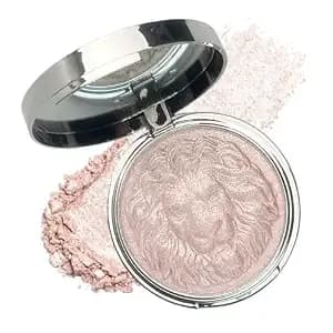K'Apeine Face Highlighter Palette,Pink Glitter Eyeshadow Pearl Shimmer Single Makeup Kit High Glossy Face Makeup Palette Sparkling Highlighter Makeup Palette Smooth Baked Lasting Shining Makeup Kit-03