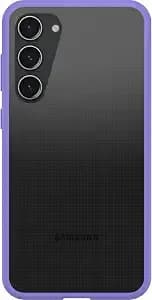 Otterbox Galaxy s23+ Profile Series Case - Clear/Purple - Ultra-Thin, Protective Minimalist Phone Case For Samsung Galaxy, Wireless Charging Compatible, Sleek, Pocket-Friendly Design