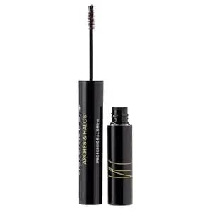 Arches And Halos Microfiber Tinted Brow Mousse - Richly Pigmented Eyebrow Shaper - Water Resistant Filler Pen - Vegan - Warm Brown - 0.11 Oz