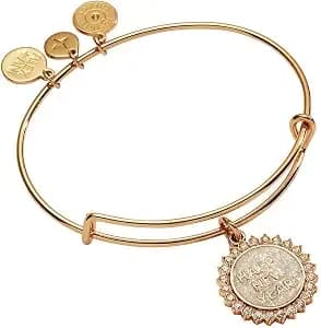 Alex And Ani Happy New Year Glitter Bangle