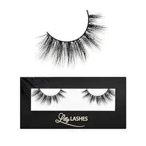 Lilly Lashes Miami Flare 3d Mink Lashes, Mink Eyelashes, The Original Lilly Lash For Wispy & Natural Look, Reusable Eyelashes Up To 25x, Fluffy Lashes, Strip Lashes, Lash Glue Not Included
